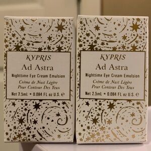 NEW Set Of 2 Kypris Ad Astra Nighttime Eye Cream Emulsion